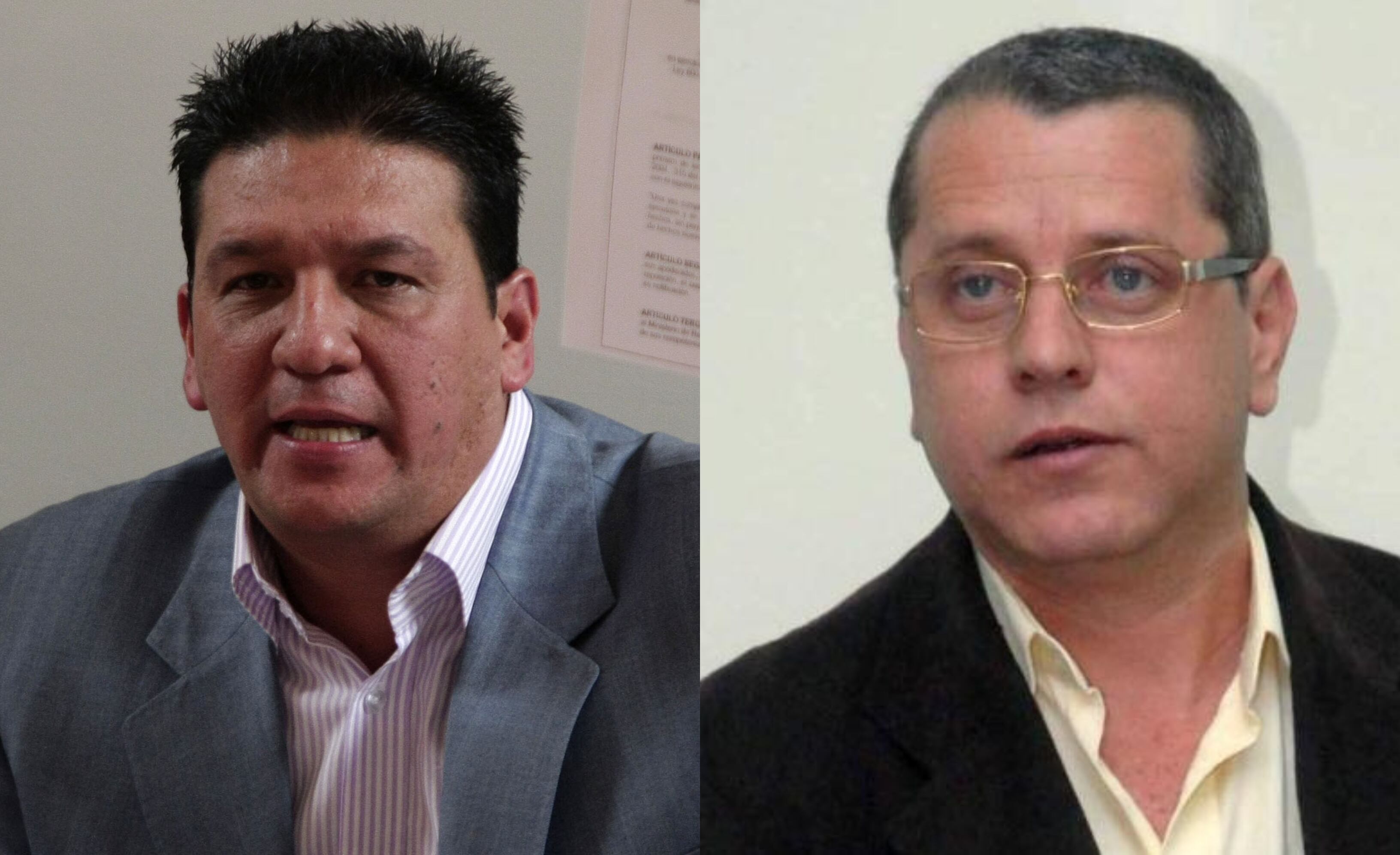 Edwar Cobos y Rodrigo Pérez Alzate 'Julián Bolívar'. Foto: Colprensa/EFE