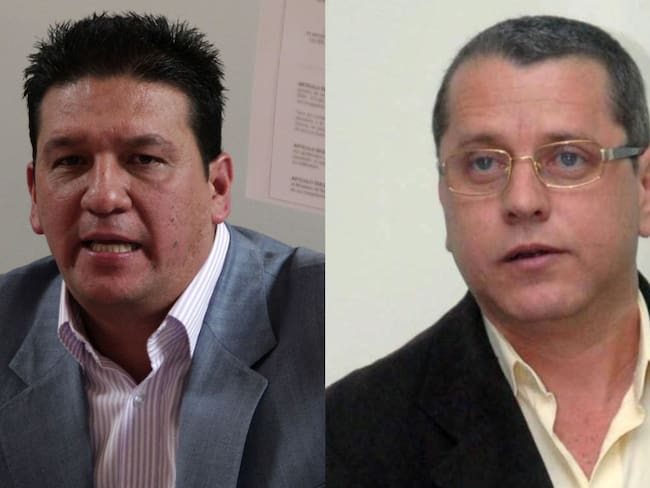 Edwar Cobos y Rodrigo Pérez Alzate 'Julián Bolívar'. Foto: Colprensa/EFE