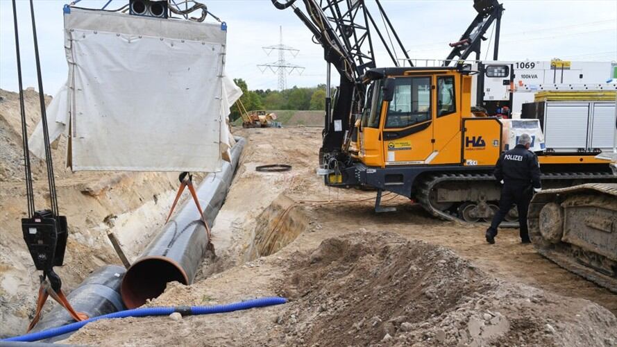 Gasoducto ruso Nord Stream 2. Foto: Getty Images