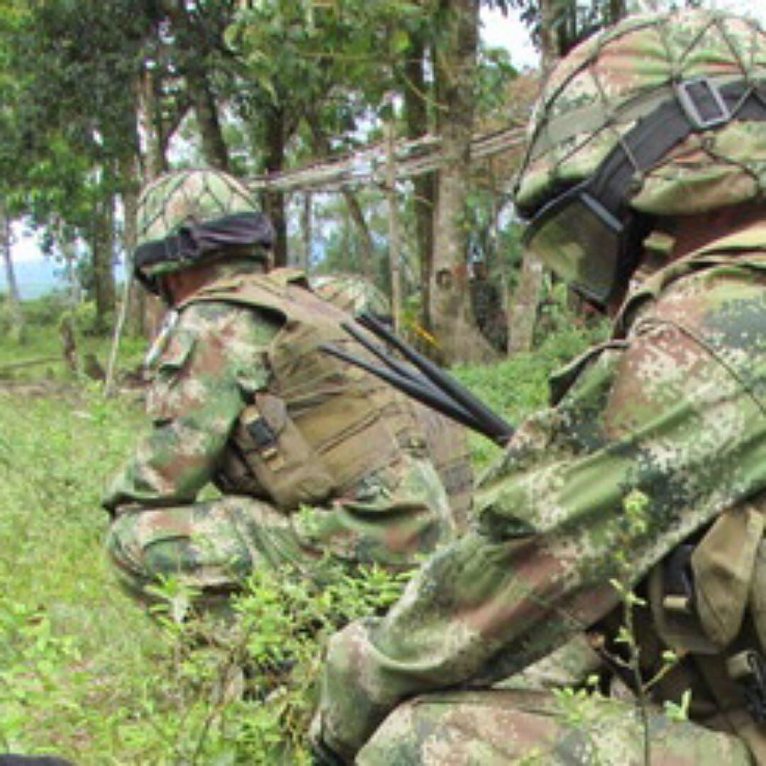 Los choques armados se registraron en el corregimiento de Santa Clara. Crédito: Colprensa.