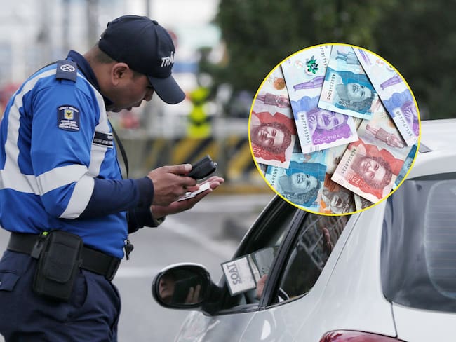 Multa de tránsito | Fotos: Colprensa y GettyImages