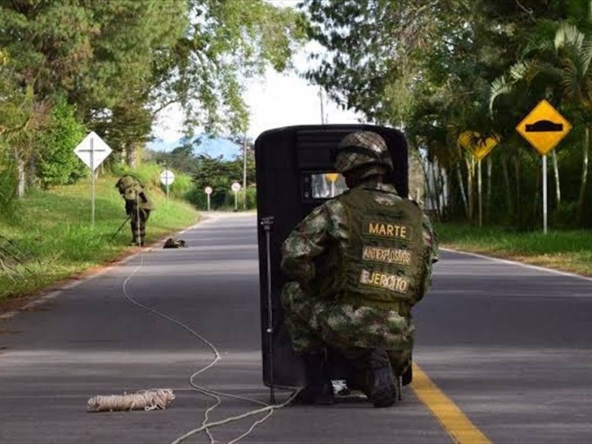 Descartaron explosivos en moto abandonada en Toribío, Cauca
