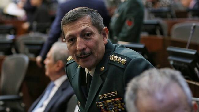 Los citados a declarar informaron el que el general Nicacio Martínez exigió respeto por el Derecho Internacional Humanitario, los Derechos Humanos y la doctrina militar. Foto: Colprensa / CAMILA DÍAZ