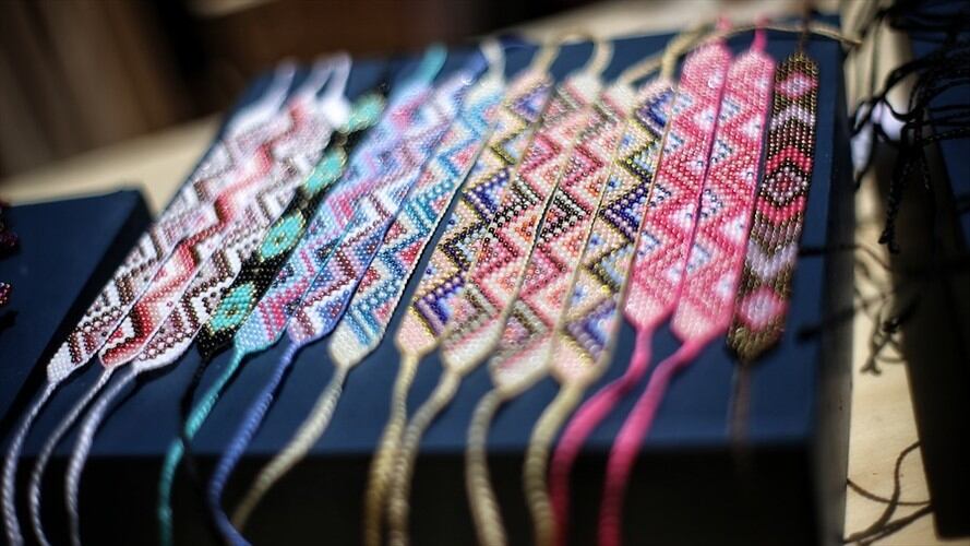 Muestra artesanal y artística de las personas privadas de la libertad. Foto: Colprensa