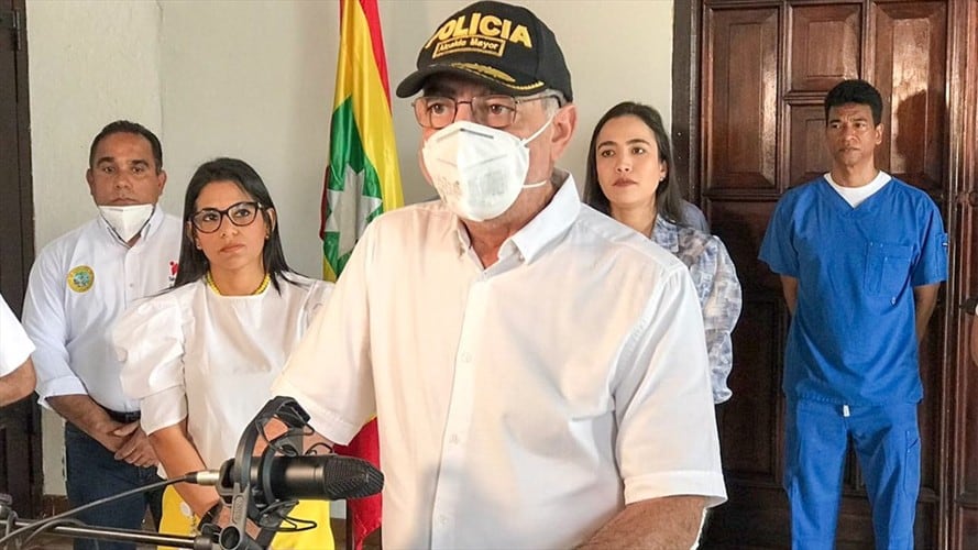 William Dau, alcalde de Cartagena. Foto: