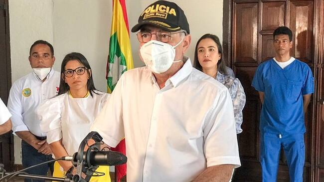William Dau, alcalde de Cartagena. Foto: