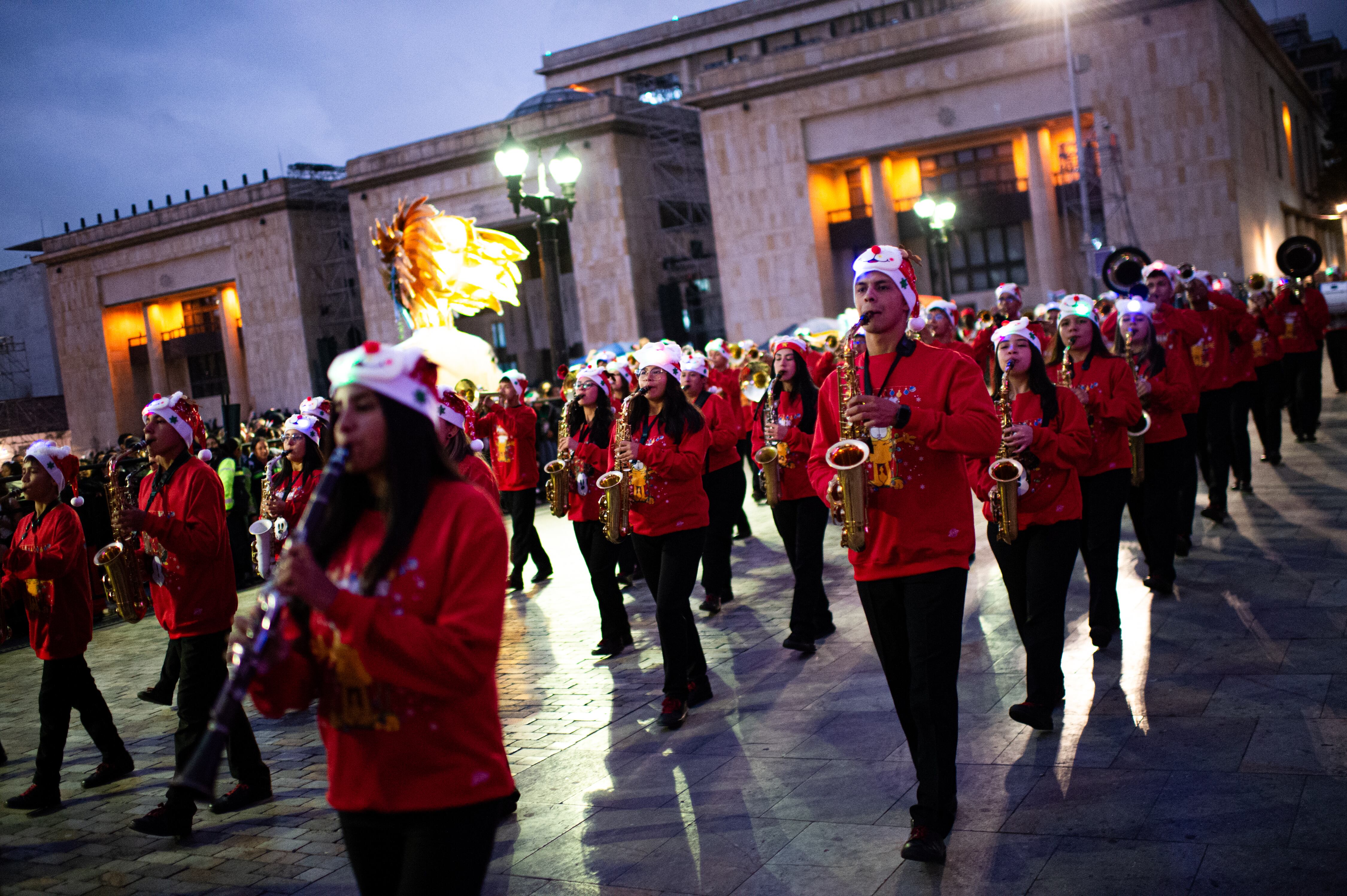 Navidad en Bogotá. FOTO:  Sebastian Barros/NurPhoto via Getty Images