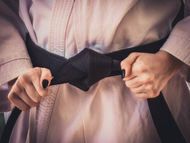 Mujer karate imagen de referencia. Foto: Getty Images