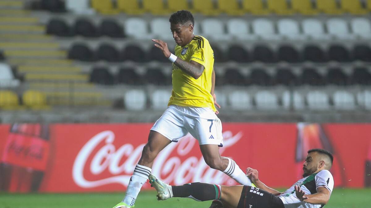¿Se complicó Millonarios en Libertadores? Perdió 3-1 con Palestino y es último de su grupo