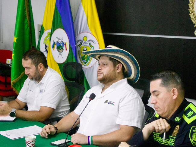 Consejo de seguridad en Córdoba. Foto: prensa Gobernación de Córdoba.