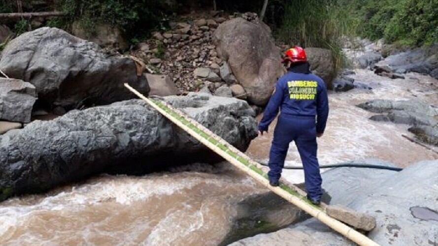 Hay preocupación en los bomberos de Caldas frente a la falta de contratación que se está presentando en algunos municipios. Foto: Cortesía
