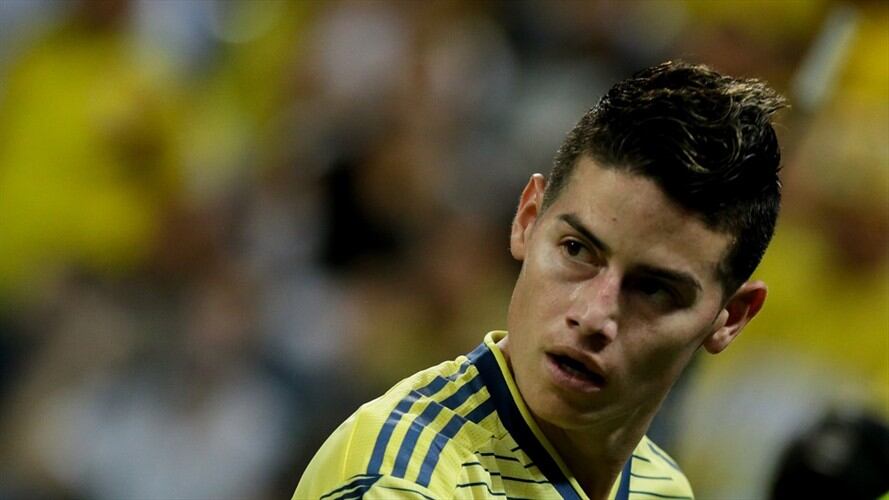James Rodríguez con la Selección Colombia. Foto: Colprensa-Diego Pineda
