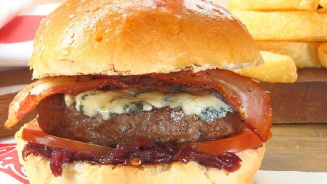 Foto: Burger Queso Azul