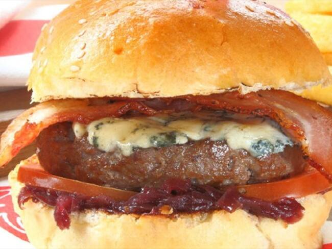Foto: Burger Queso Azul