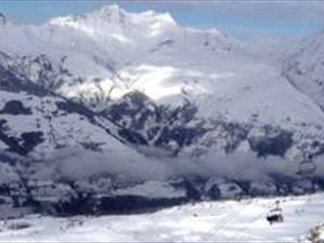 Los Alpes franceses: pocos esquiadores saben del problema de contaminación en algunos valles.Foto: Getty images
