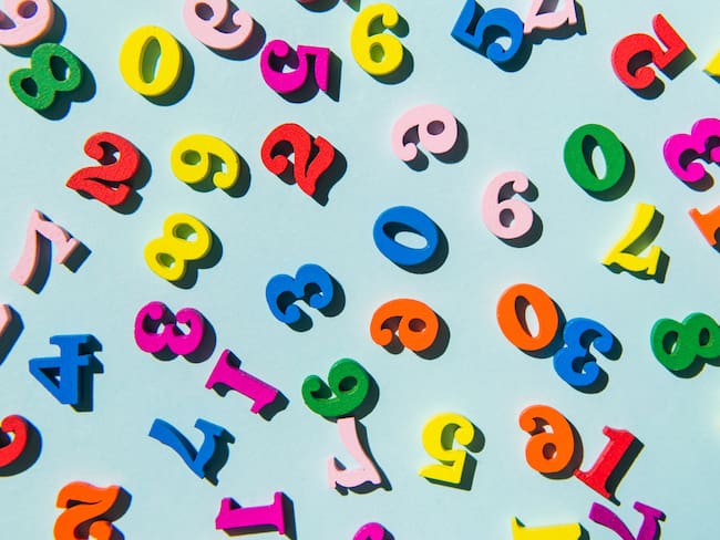 Imagen de referencia de números. Foto: Getty Images