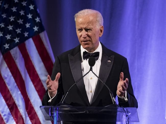 Joe Biden anuncia su candidatura a la Casa Blanca para 2022. Foto: Getty Images