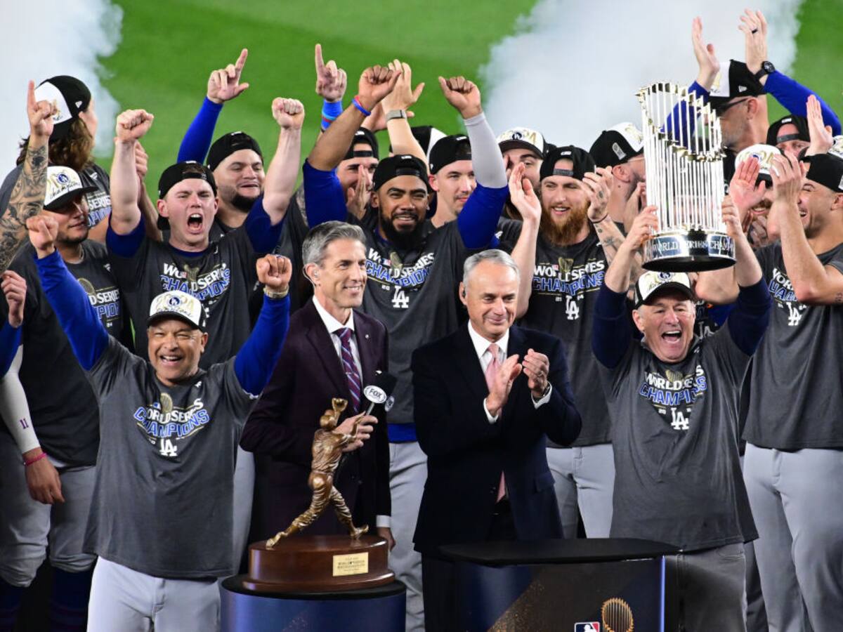 Ángeles Dodgers, campeones por octava vez de la Serie Mundial de las Grandes Ligas