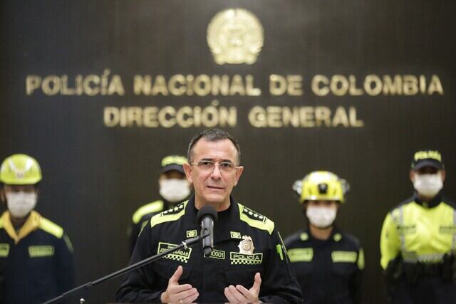 Director General de la Policía Nacional. Foto: Colprensa
