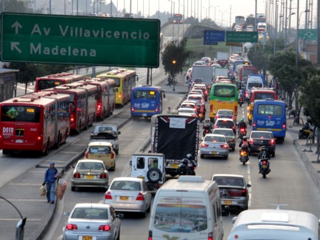 Autopista Sur que conecta Bogotá con Soacha / Foto: Colprensa