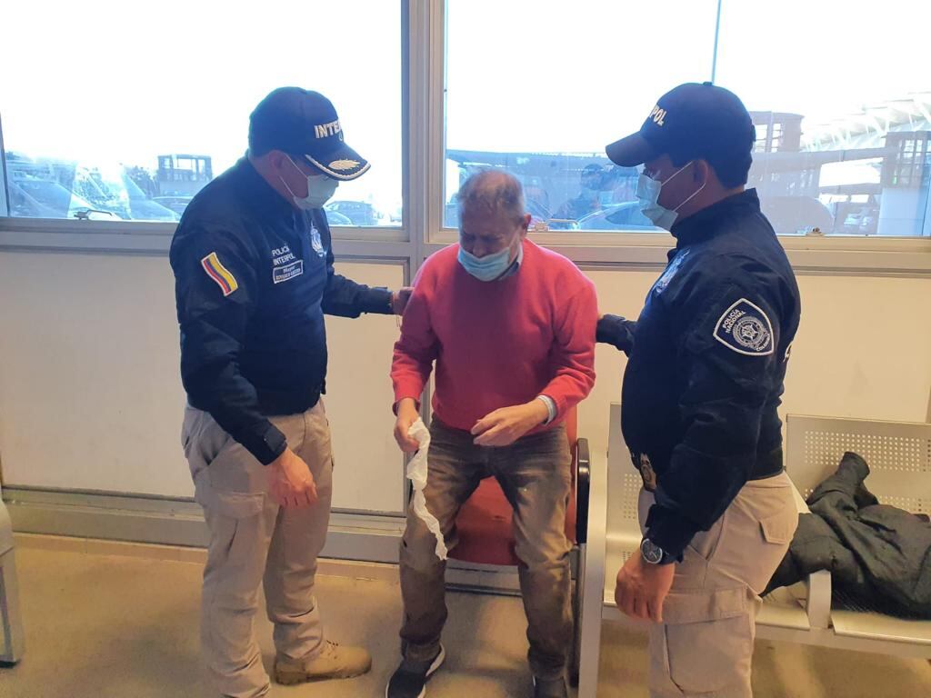 Llegada a Colombia del empresario Carlos Mattos, involucrado en el caso Hyundai