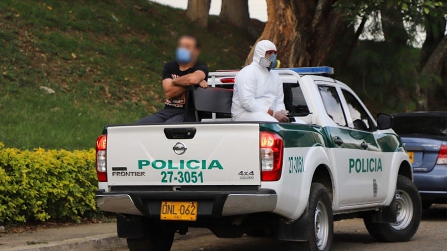 El paciente de 32 años, al parecer, se encontraba departiendo con otras personas. Foto: Cortesía