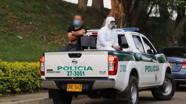 El paciente de 32 años, al parecer, se encontraba departiendo con otras personas. Foto: Cortesía