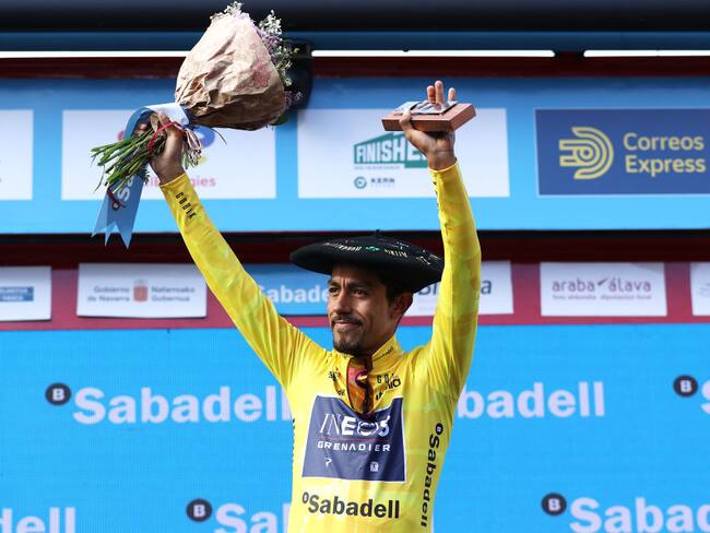Ciclista colombiano Daniel Felipe Martinez Poveda of Colombia del equipo INEOS Grenadiers (Photo by Gonzalo Arroyo Moreno/Getty Images)