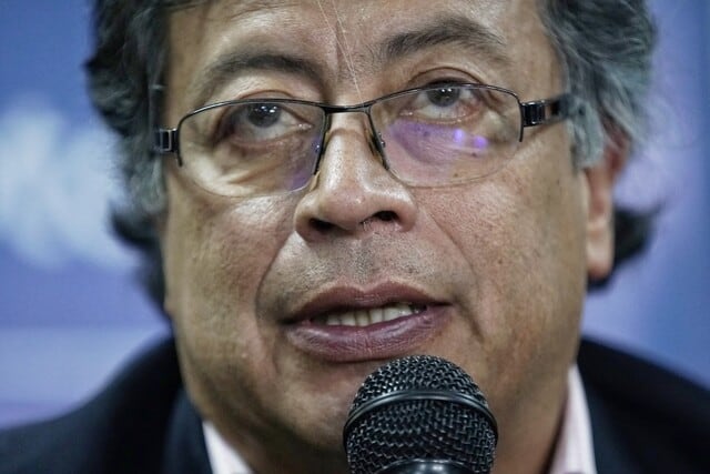 Candidato presidencial Gustavo Petro. Foto: Colprensa-Sergio Acero