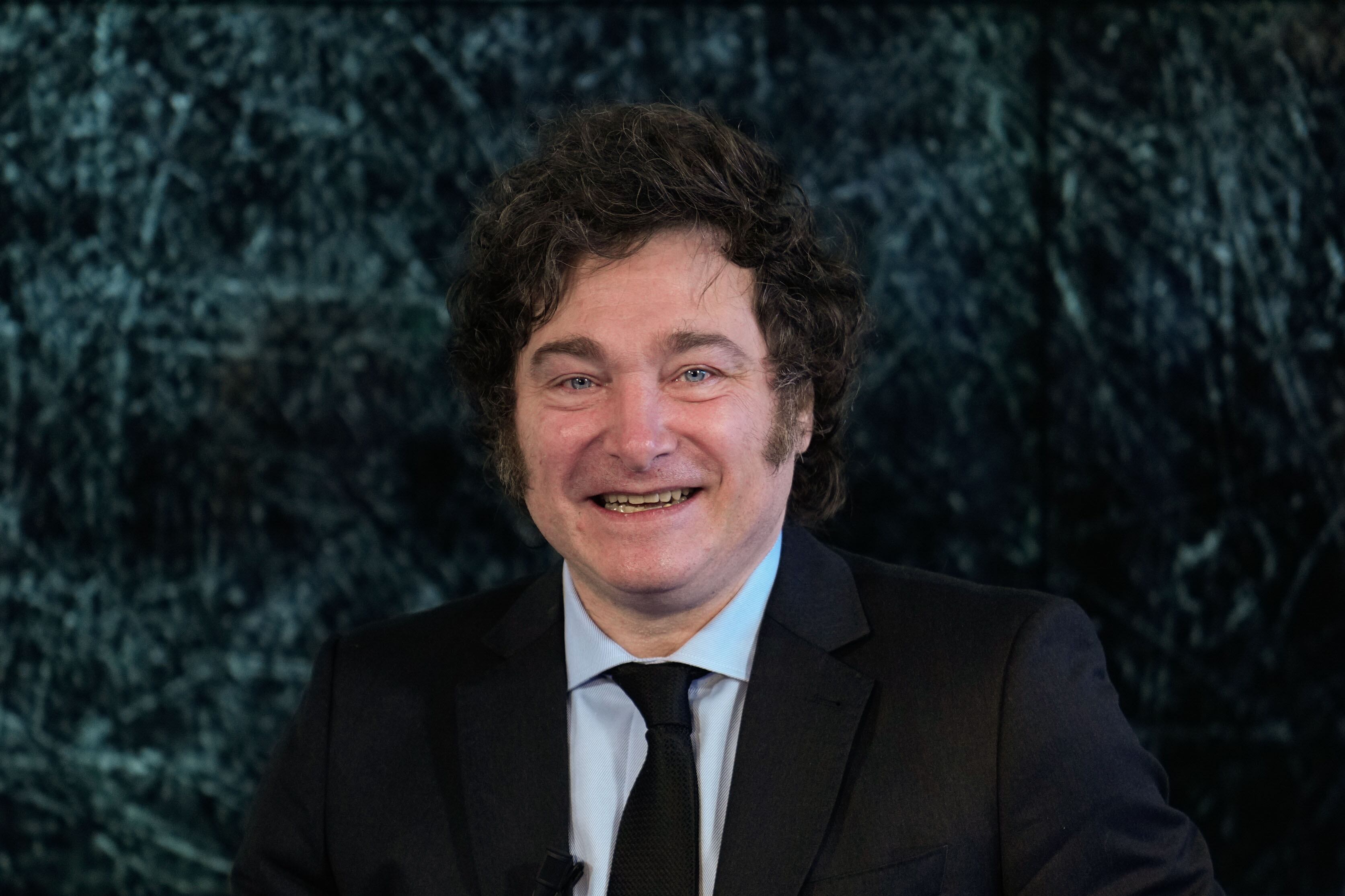 Javier Milei. Foto: EFE/Borja Sánchez-Trillo