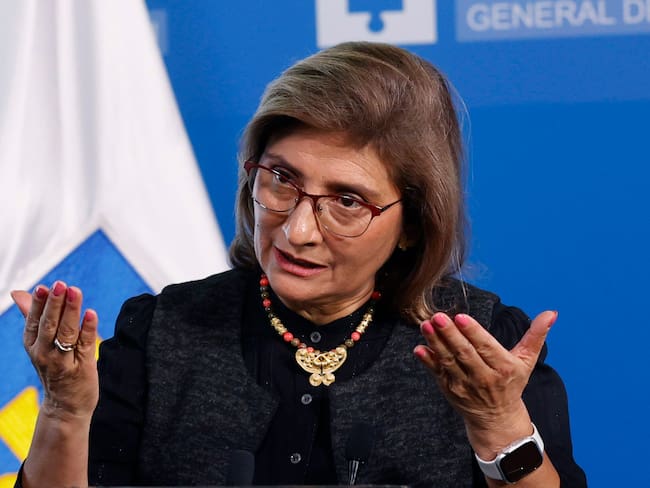 La vicefiscal general de la Nación, Martha Janeth Mancera. EFE/ Mauricio Dueñas Castañeda