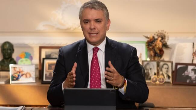 Duque dijo que el Gobierno está preparado para evitar actos de vandalismo en el paro. Foto: Presidencia