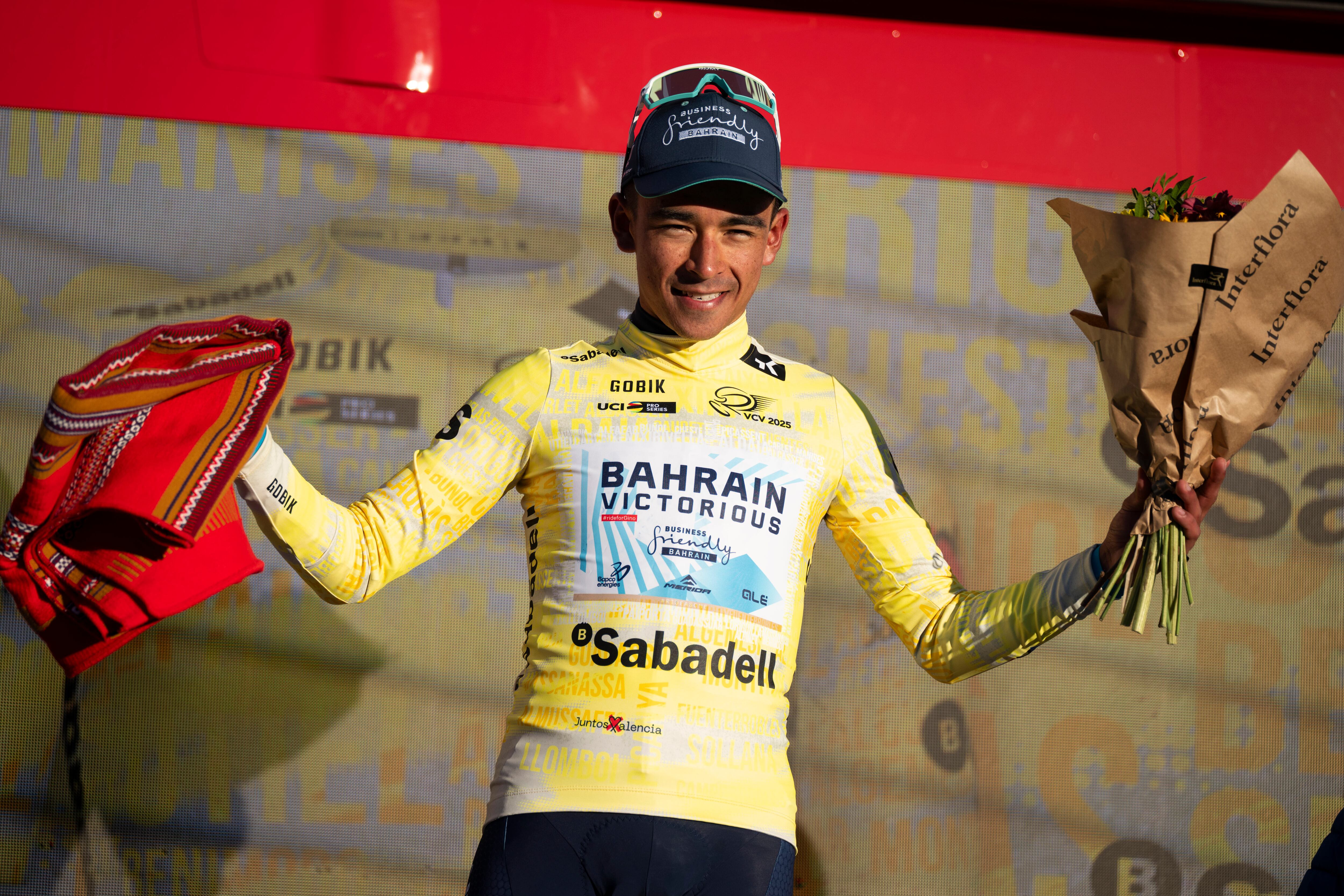 El ciclista colombiano Santiago Buitrago. EFE / Andreu Esteban