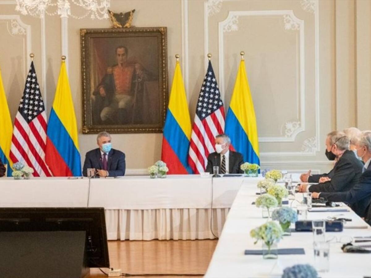 Duque se reunió con senadores de EE.UU. para hablar del Acuerdo de Paz