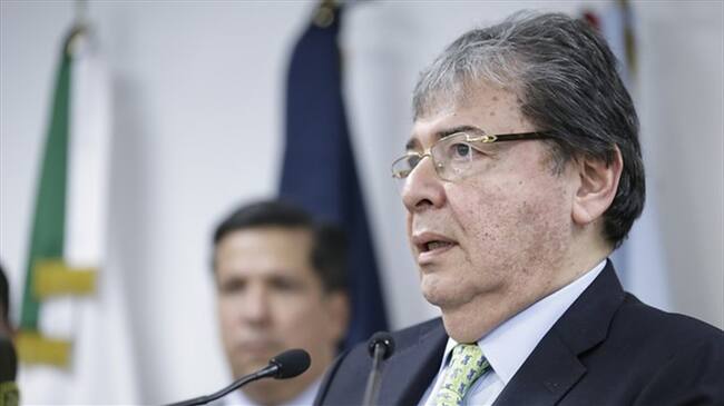Holmes Trujillo, ministro de Defensa. Foto: Colprensa