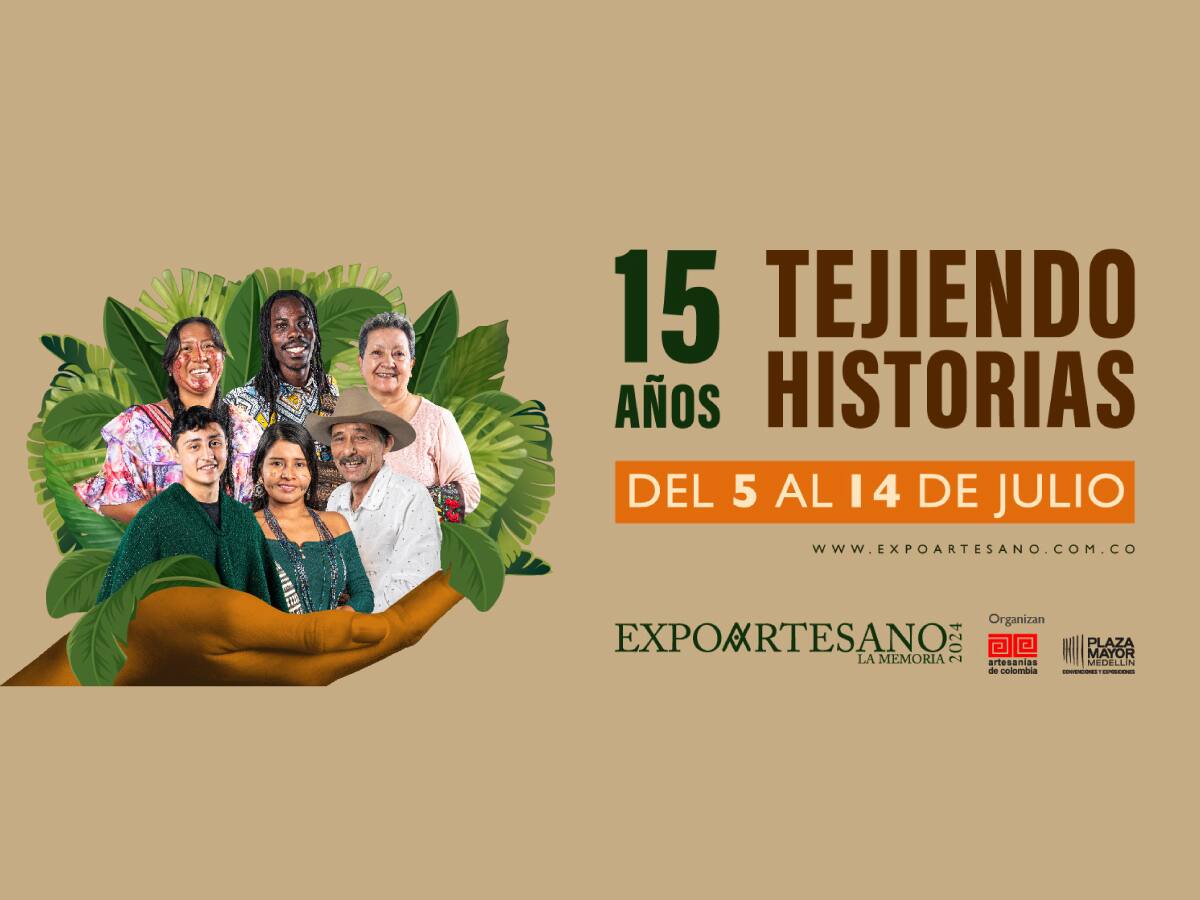 Expoartesano celebra sus 15 años exaltando la memoria ancestral de Colombia