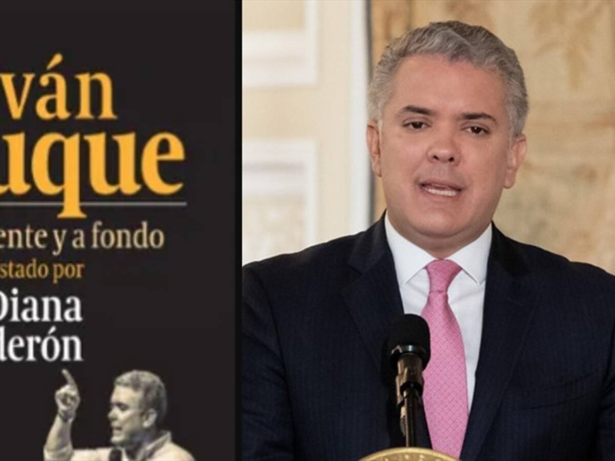 Diana Calderón presenta su nuevo libro 'Iván Duque: De frente y a fondo'