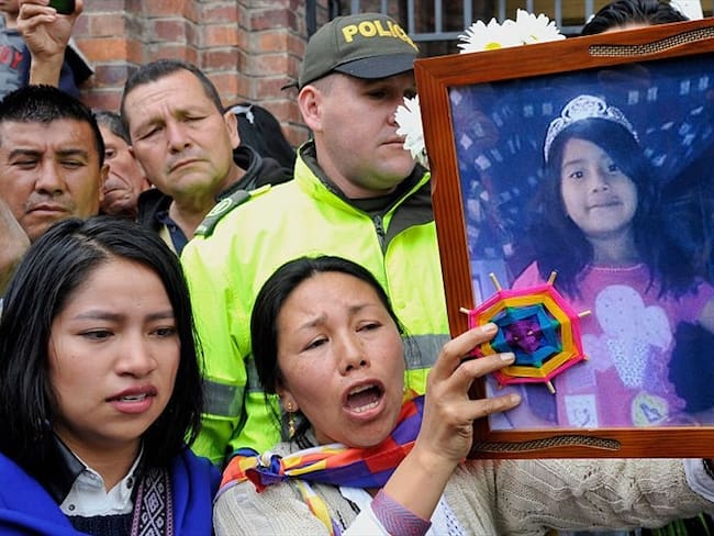 Yuliana Samboní fue secuestrada, torturada, abusada y asesinada el 4 de diciembre de 2016 por el arquitecto Rafael Uribe Noguera en un apartamento en el oriente de Bogotá. Foto: Getty Images