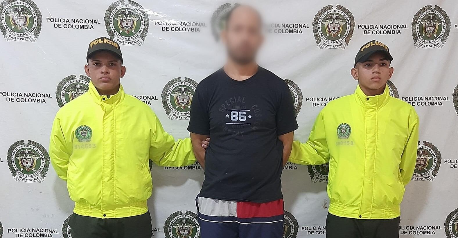 Capturado por la policía/ Policía del Magdalena