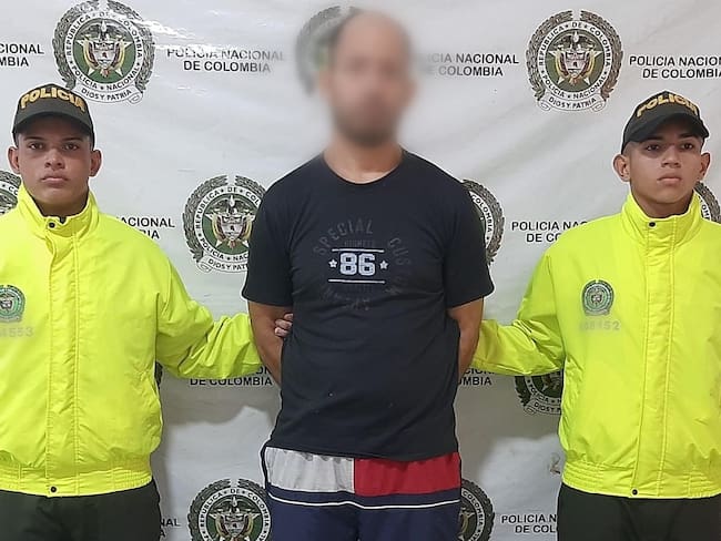 Capturado por la policía/ Policía del Magdalena