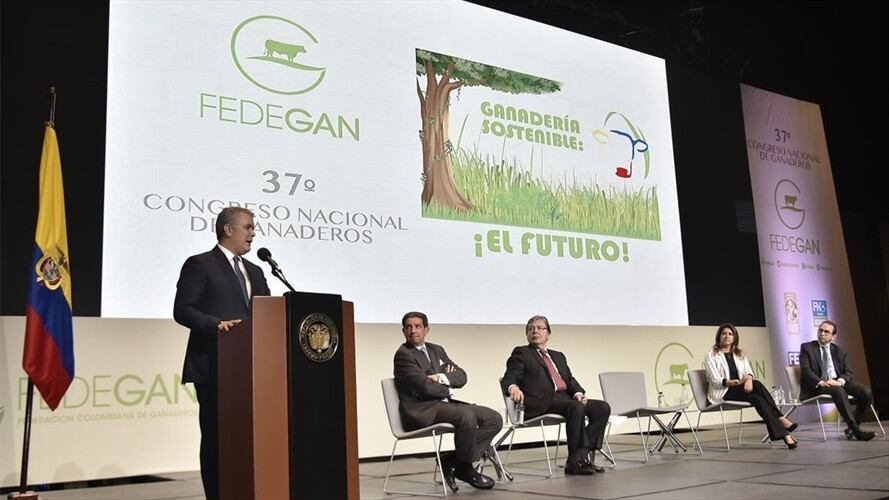 “Conversar no es llegar con el reclamo unilateral”: Duque . Foto: Presidencia