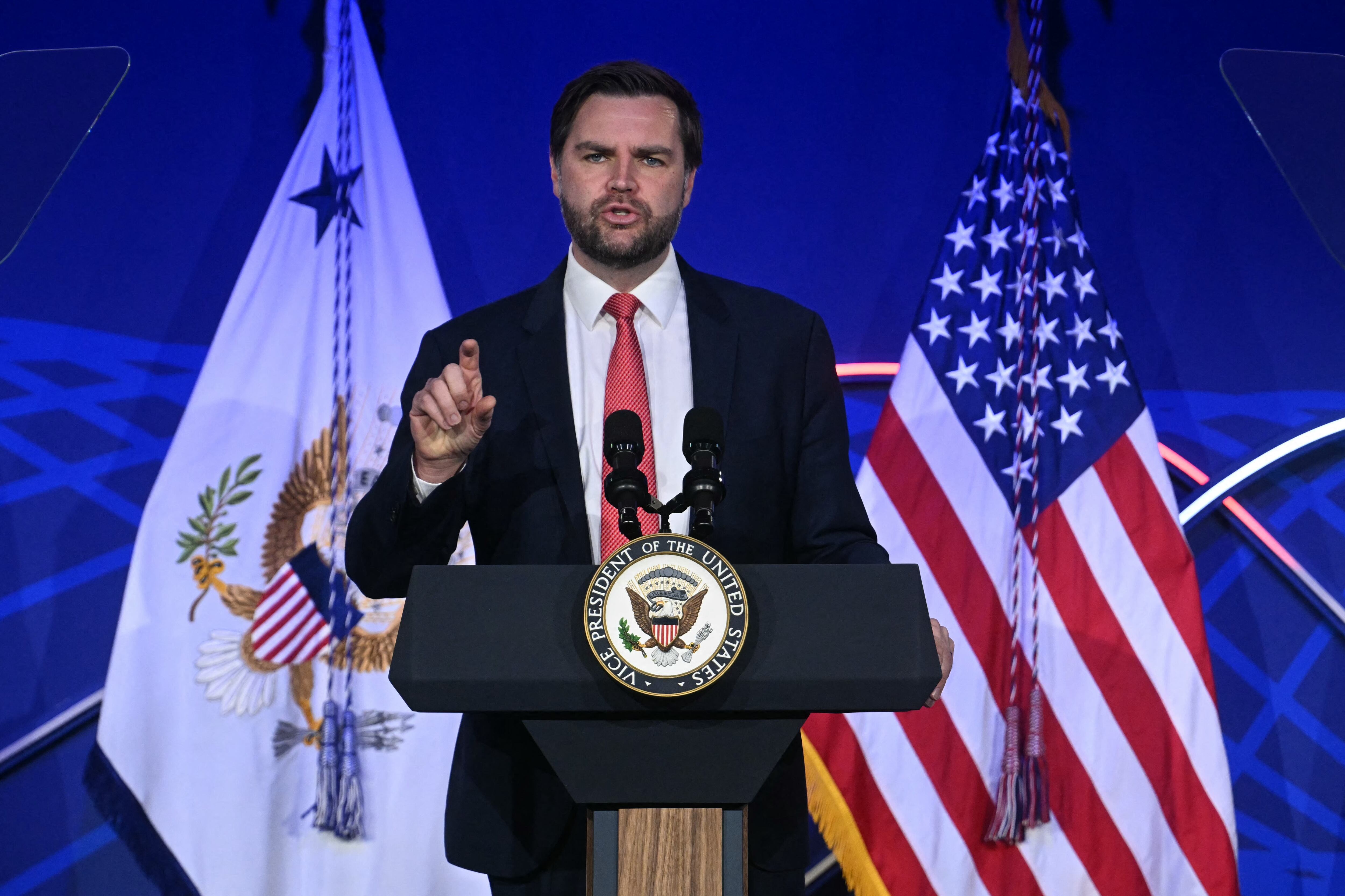 JD Vance. FOTO: JIM WATSON/AFP via Getty Images.