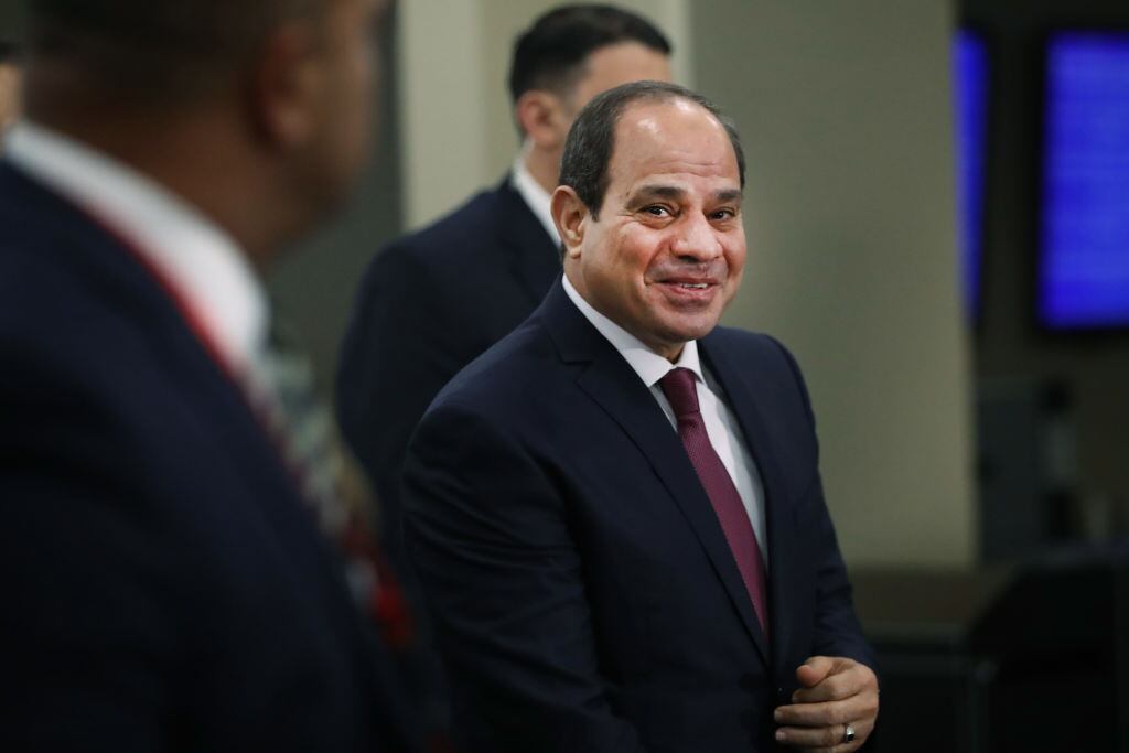 Abdel-Fatah al-Sisi, presidente de Egipto. I Foto: Spencer Platt/Getty Images.