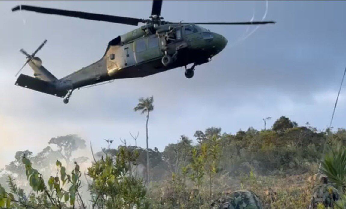 Tras los hechos, el ejército sostuvo intensas confrontaciones con los grupos ilegales. Crédito: Ejército Nacional.