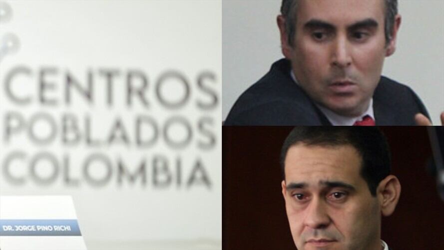 Guido Nule (arriba), condenado por el ‘carrusel de la contratación’, estaría detrás de la estructuración y presentación de la oferta de Centros Poblados. Mauricio Galofre también estaría relacionado. Foto: Colprensa