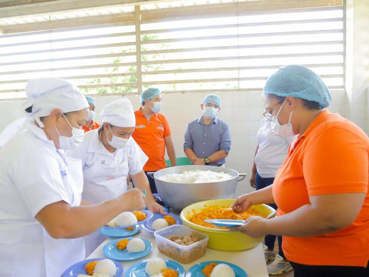 Inició el Programa de Alimentación Escolar en el Magdalena