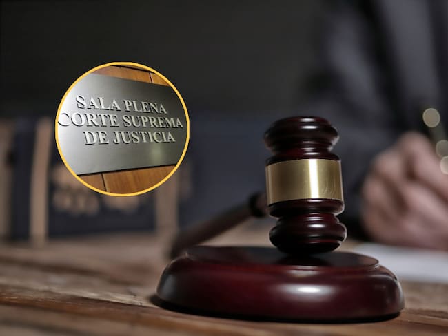 Decisión judicial y la Corte Suprema de Justicia (Fotos vía Getty Images)