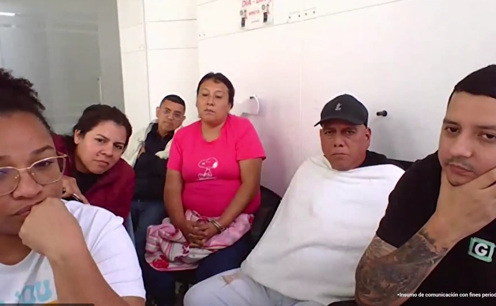 Capturan en Colombia a banda criminal que abandonaba a migrantes en frontera con Ecuador. Foto: X de la Fiscalía.