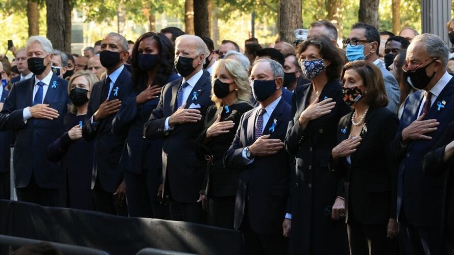 Estados Unidos honra a los 3.000 muertos de los atentados del 11 de septiembre de 2001. Foto: Getty Images