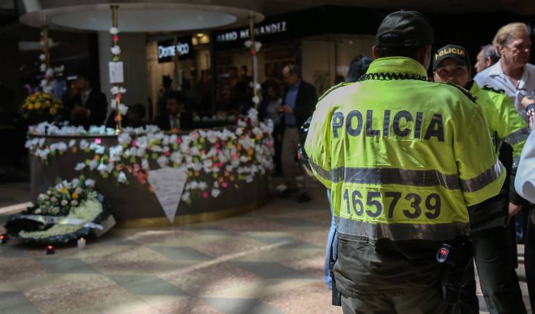 Atentado centro comercial Andino.
